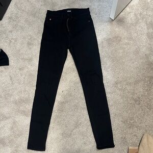 Hudson Classic Black Skinnies